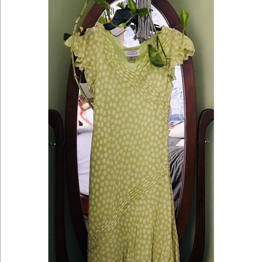 Pretty Adrianna Papell Polka Dot dress